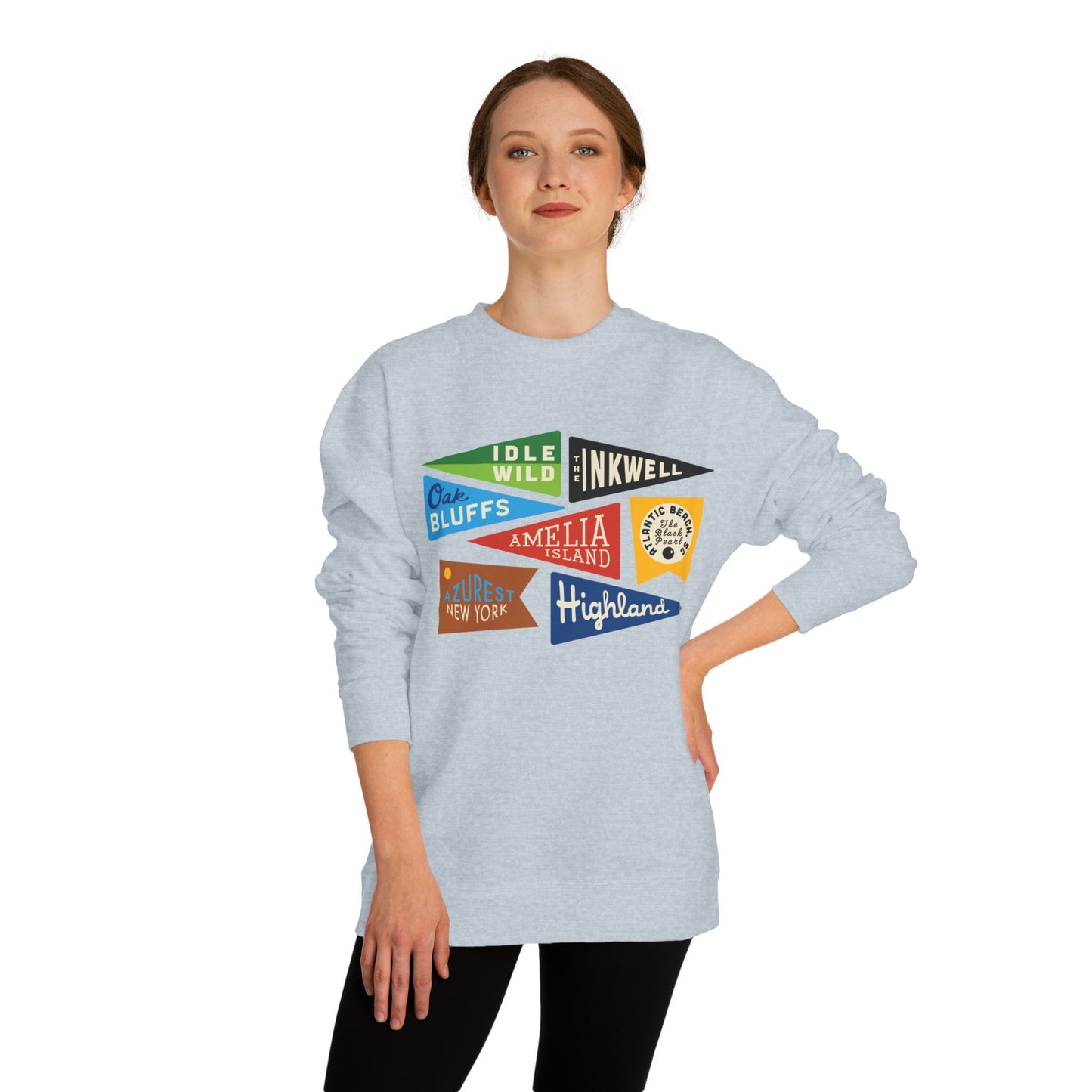 Beach Flags Sweatshirt - Print on Demand