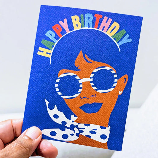 Greeting Card - Happy Birthday Headband