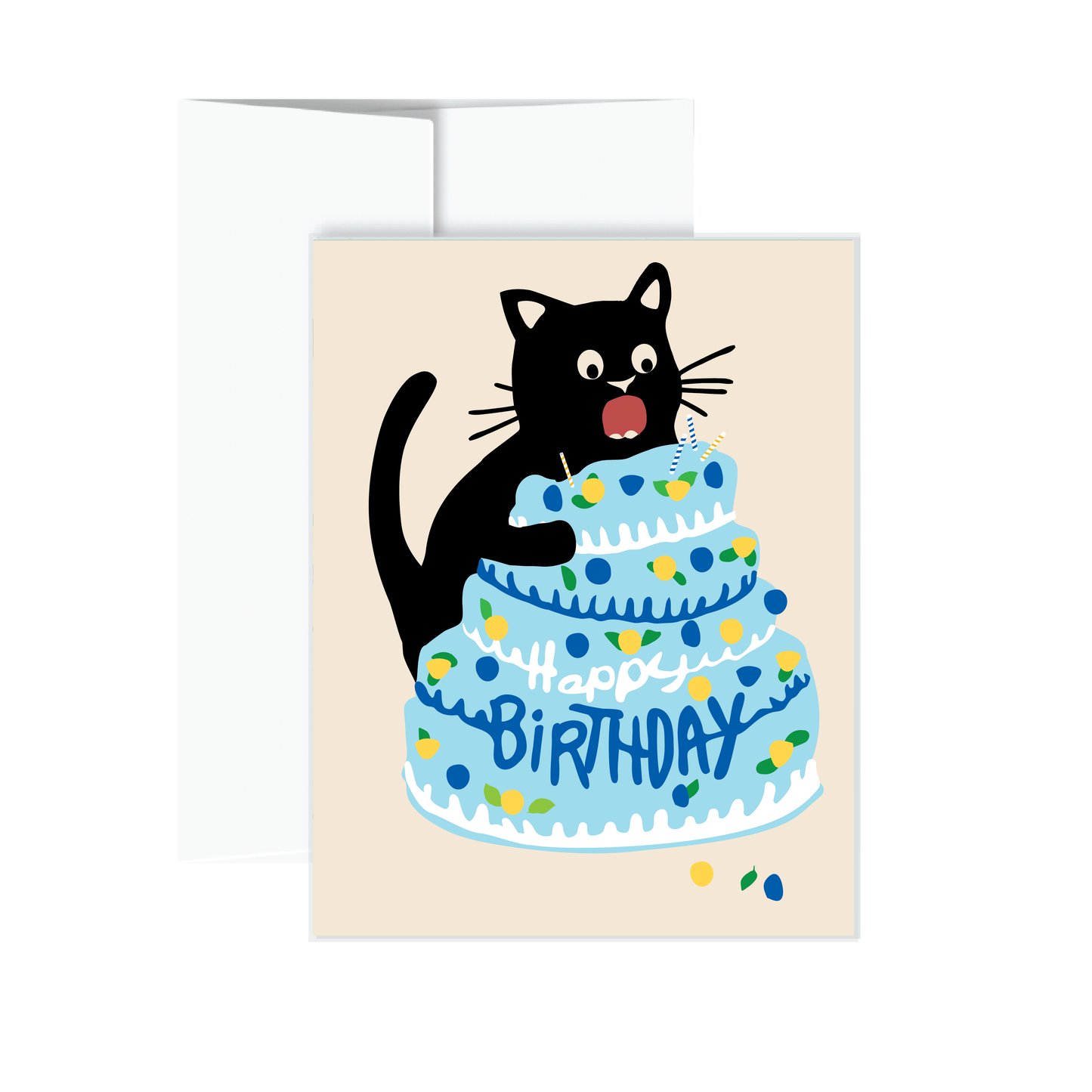 Greeting Card - Birthday Cake