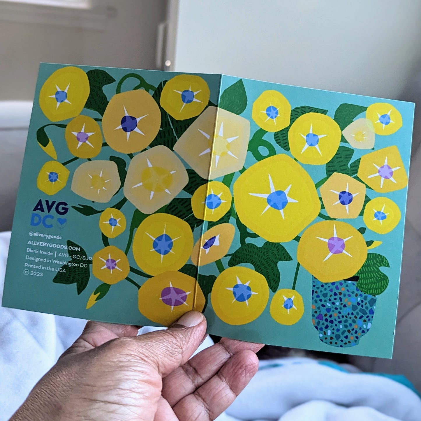 Greeting Card - High John (Morning Glory)