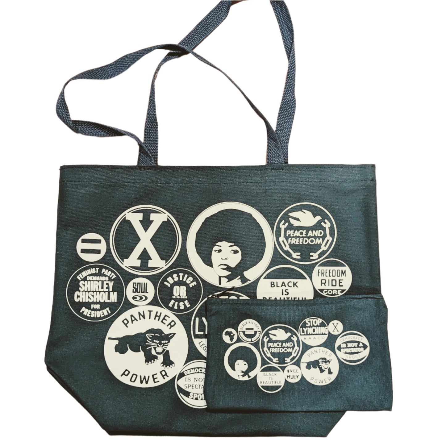 Tote Bag - Power Button (Hunter Green)