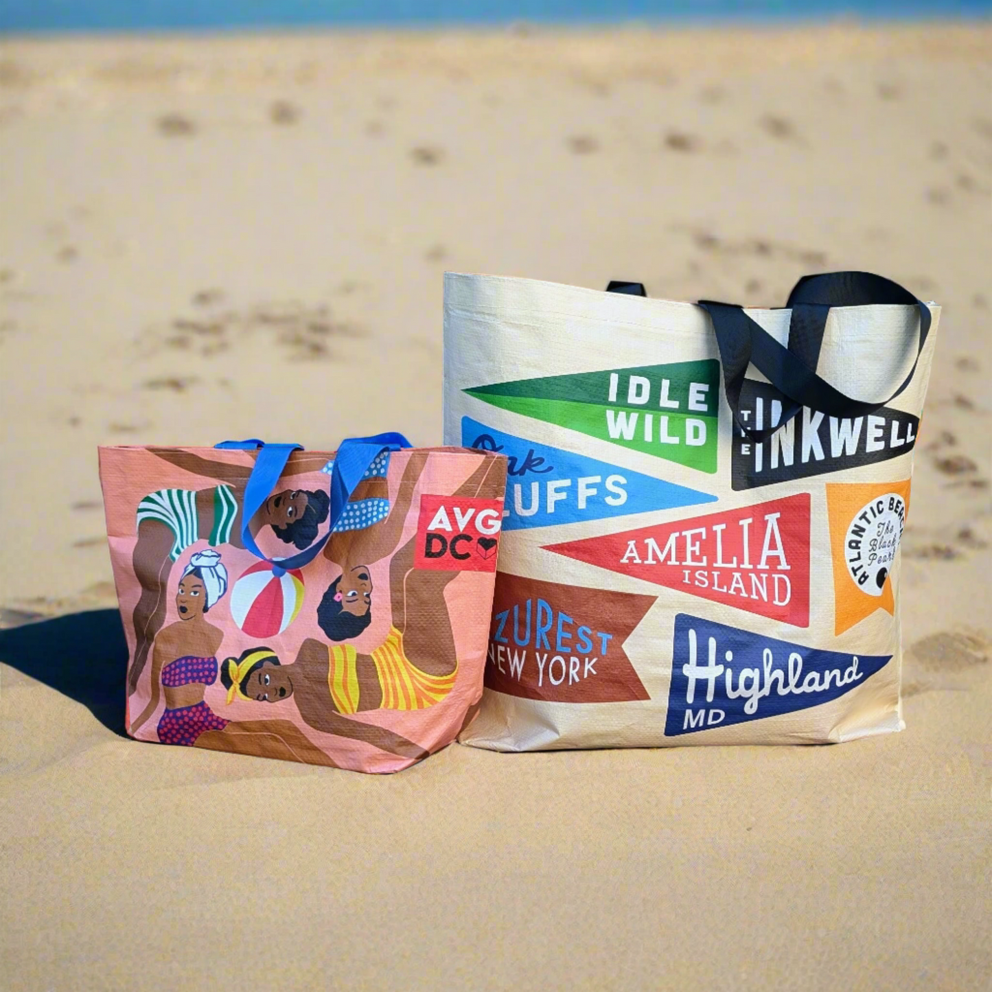 Tote Bag - Beach Flags (Polypropylene)