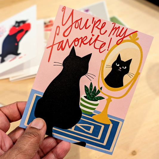 Greeting Card -  My Favorite