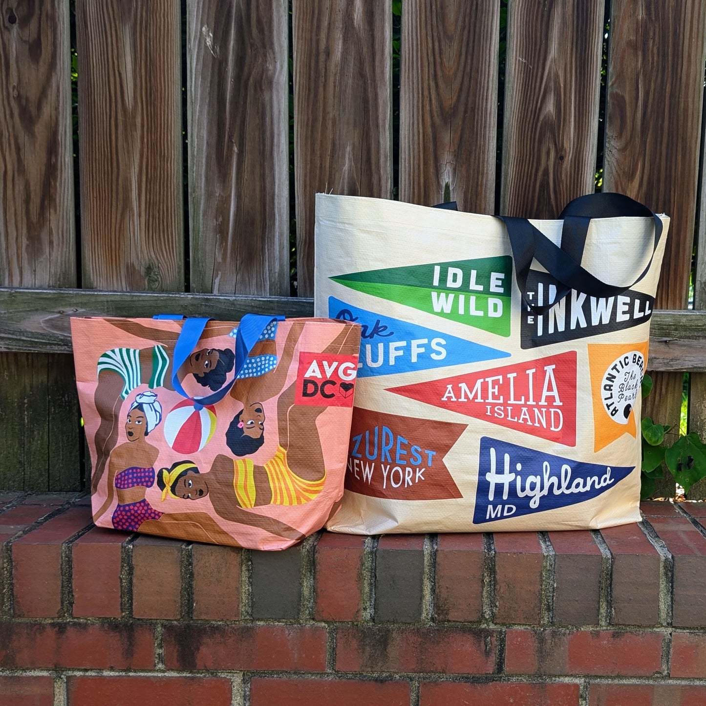 Tote Bag - Beach Flags (Polypropylene)