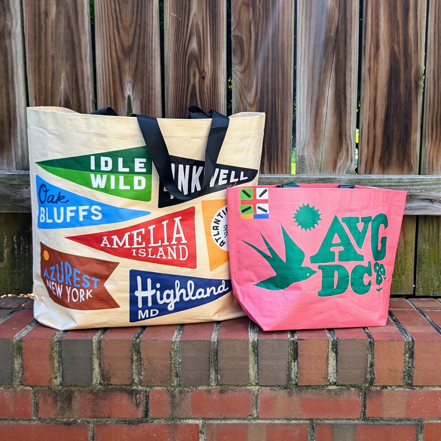 Tote Bag - Beach Flags (Polypropylene)