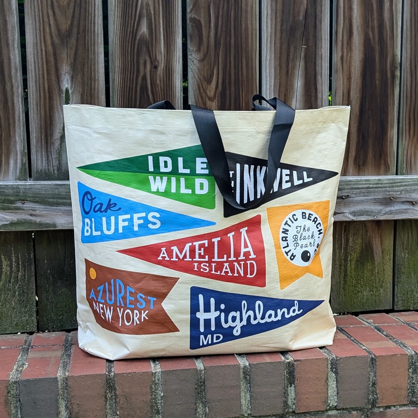 Tote Bag - Beach Flags (Polypropylene)