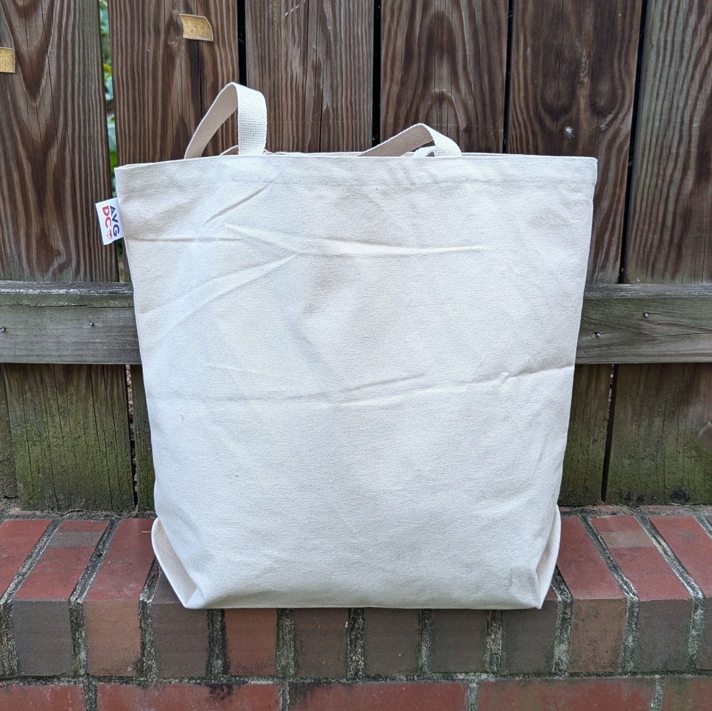 Tote Bag - Beach Flags (Cotton Canvas with Embroidered Flags)