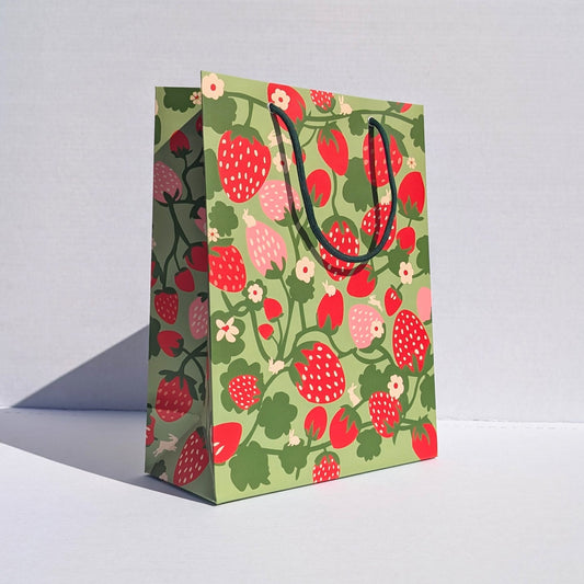 Gift Bag - Strawberry Garden