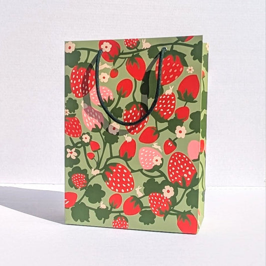 Gift Bag - Strawberry Garden