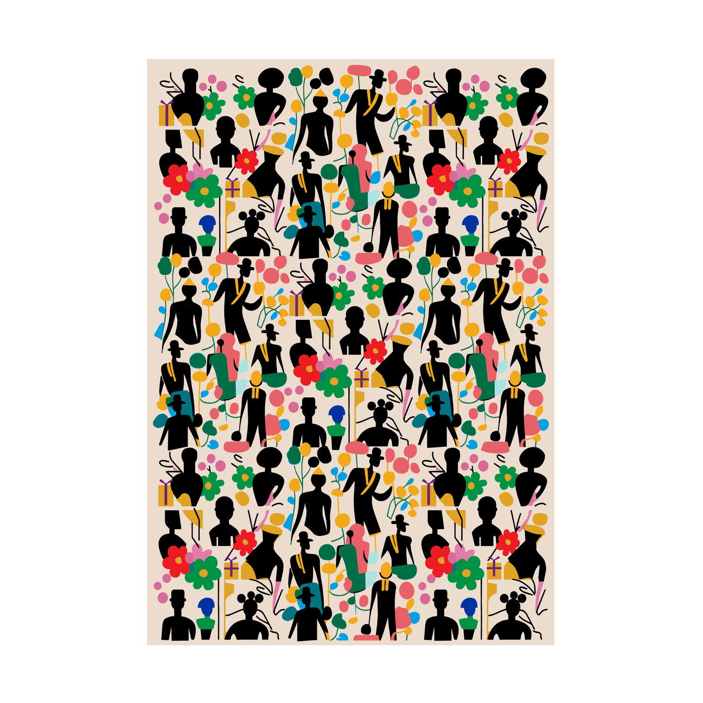Wrapping Paper - Party People