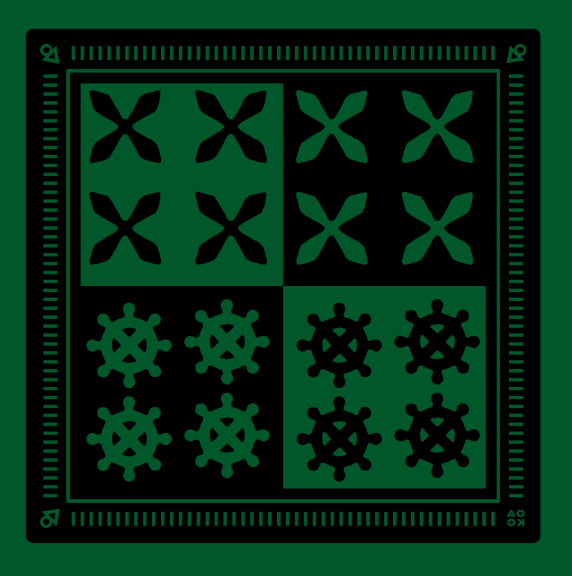 Bandana - In Balance (Dark Green)
