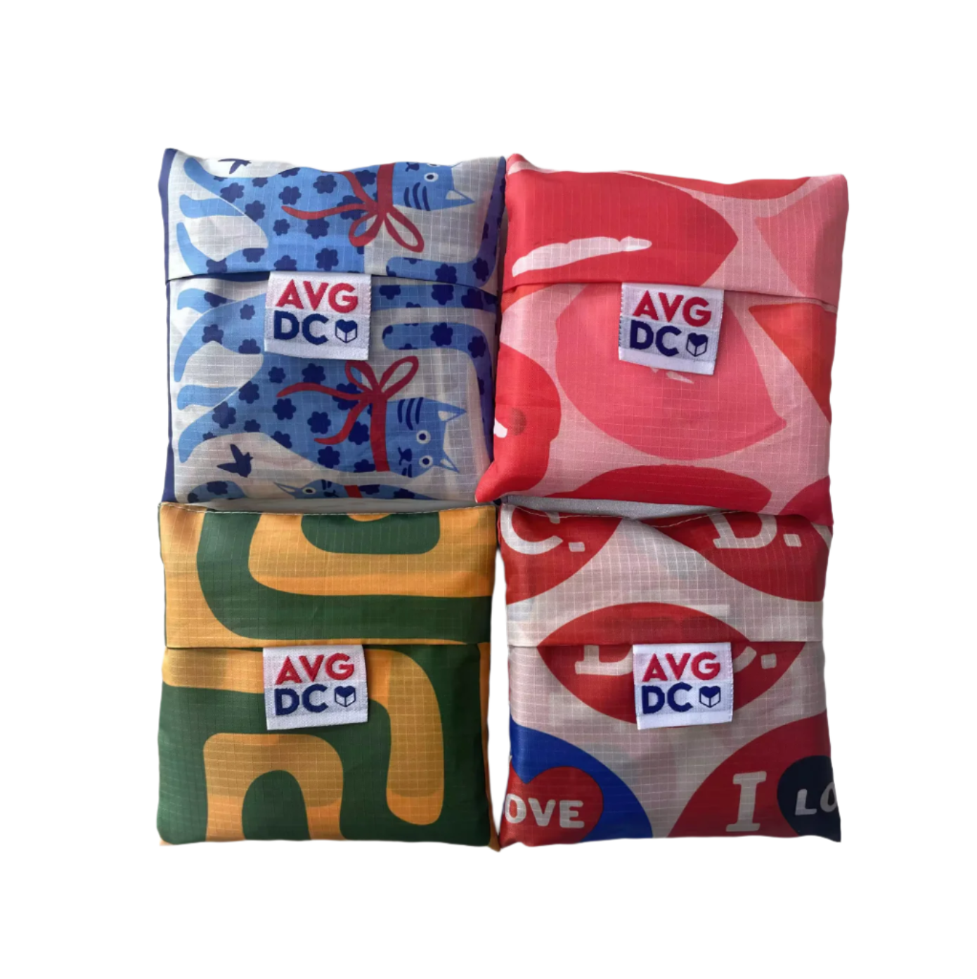 Reusable Bag - Cat Print