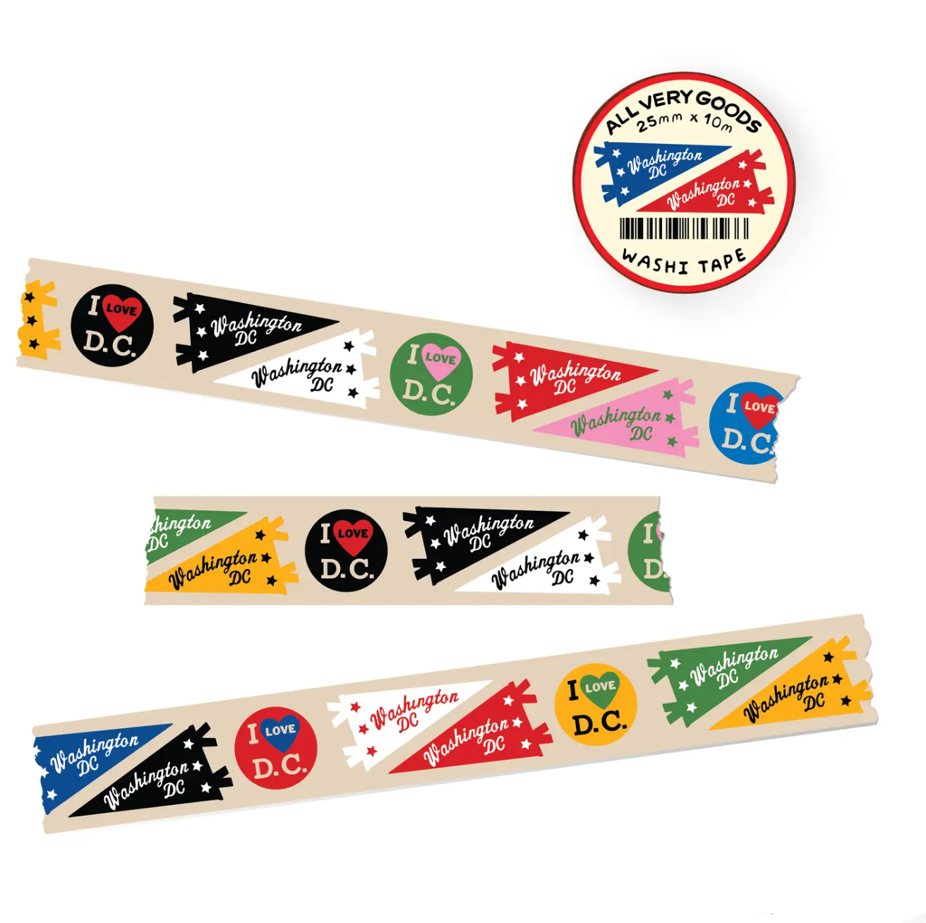Washi Tape -Washington DC