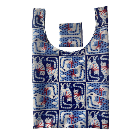 Reusable Bag - Cat Print