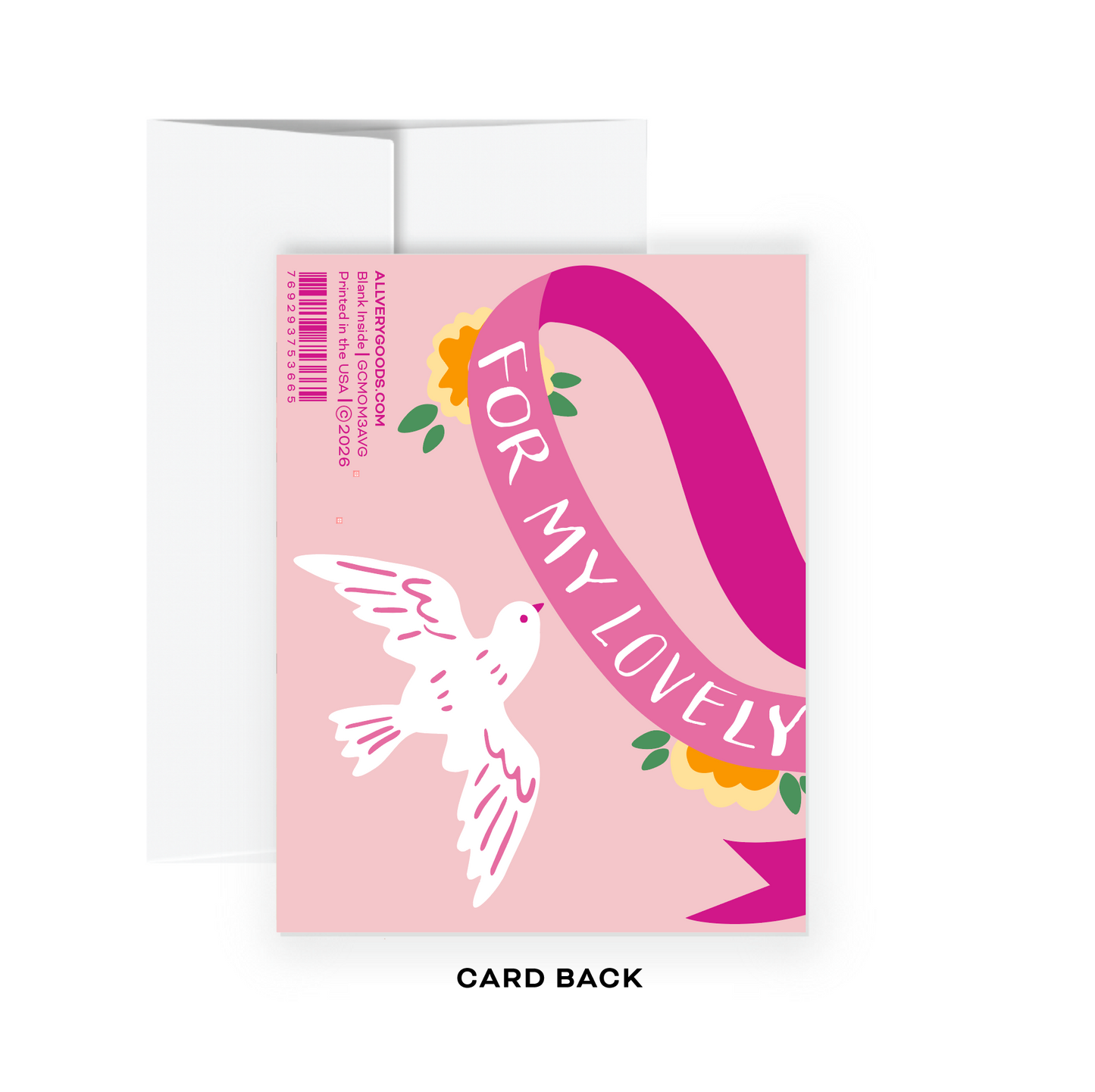 Greeting Card - For My Lovely Mother