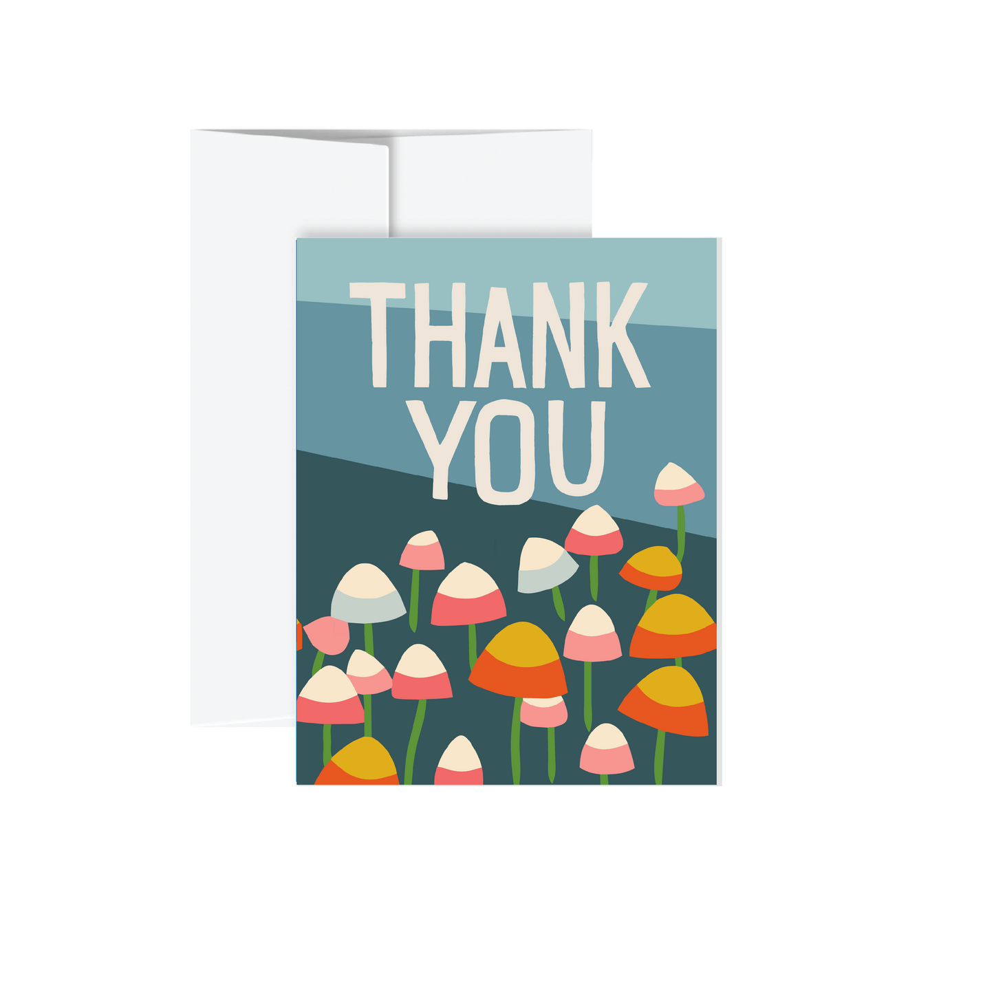 Greeting Card - Thank You Flowers