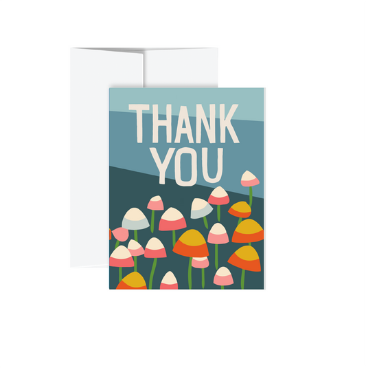 Greeting Card - Thank You Flowers