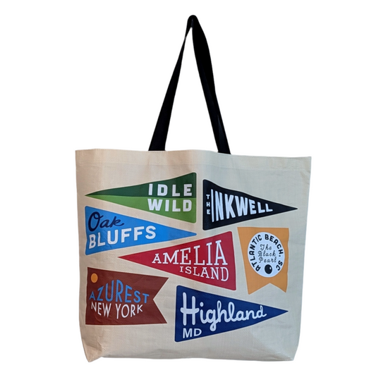 Tote Bag - Beach Flags (Polypropylene)