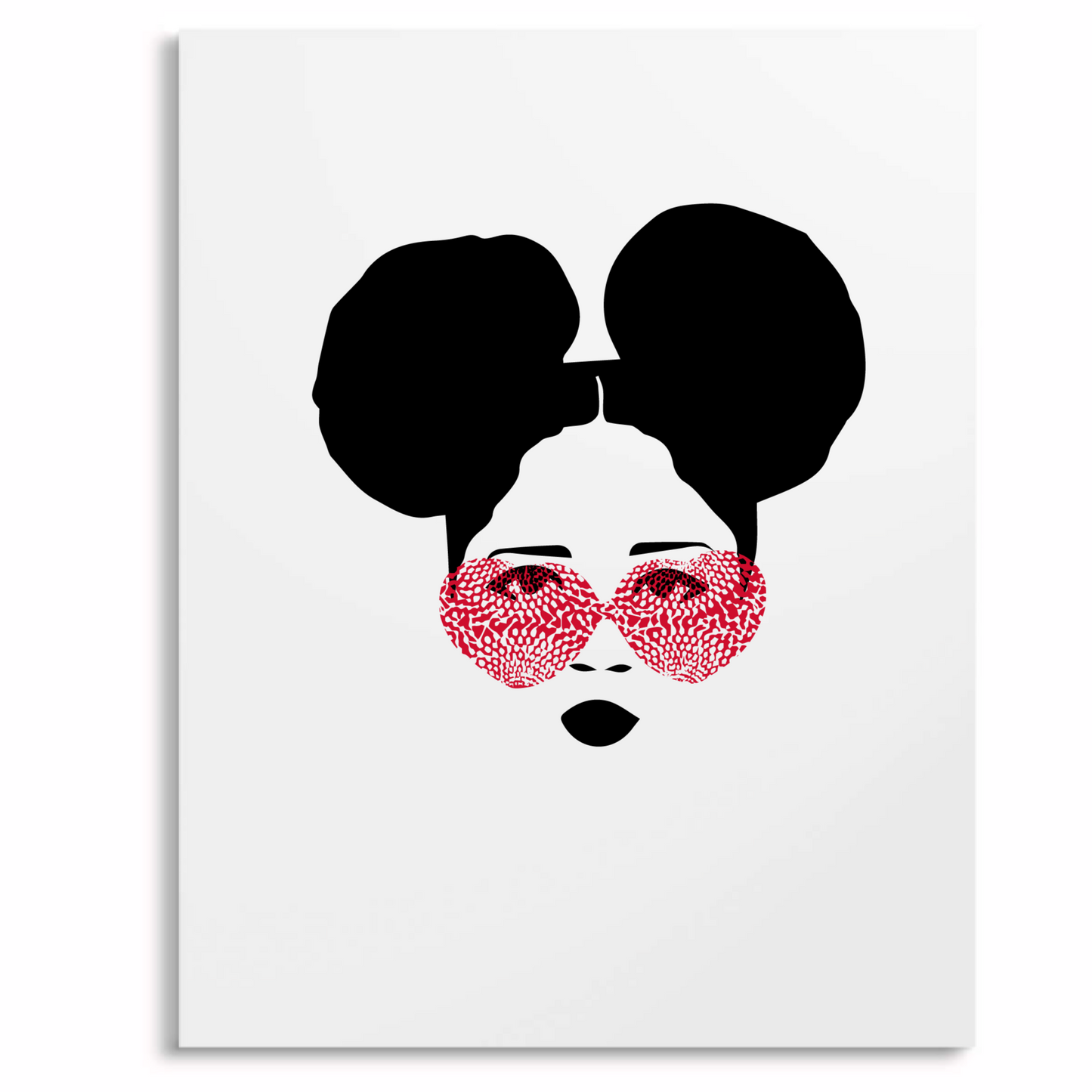 Greeting Card - Heart Eyes