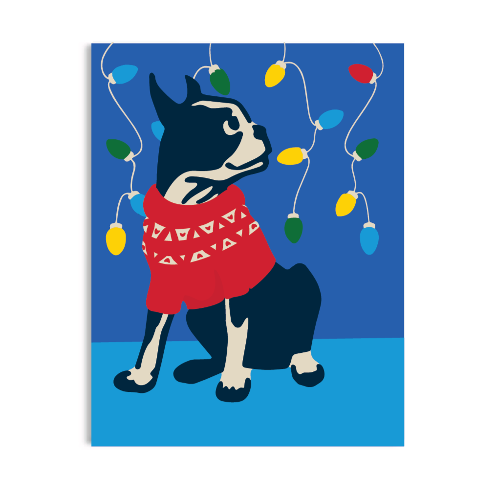 Holiday Card - Terrier