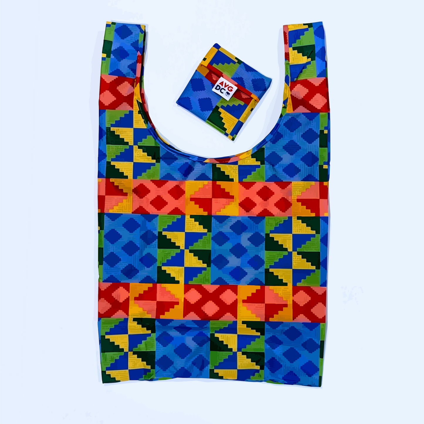 Reusable Bag - Kente