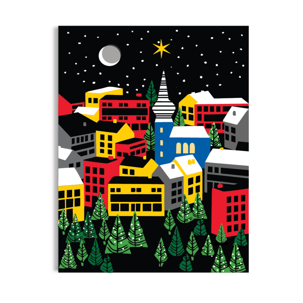 Holiday Card - The Blue Church