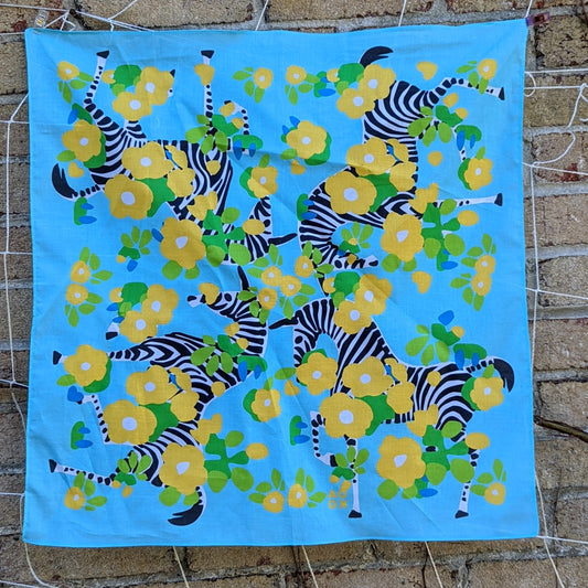 Bandana - The Zebras of Prince George's County (Blue)