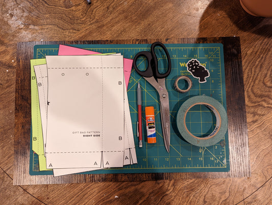DIY Gift Bag Pattern - Digital Download