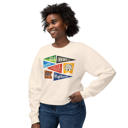 Historic Black Beaches sweatshirt - Printify