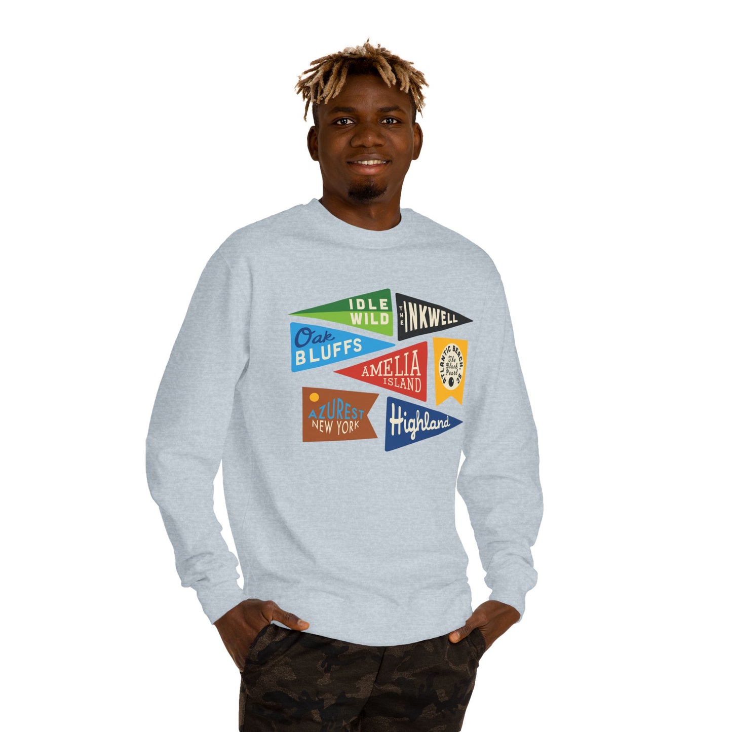 Beach Flags Sweatshirt - Print on Demand
