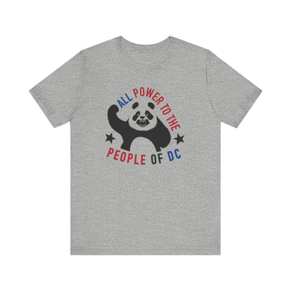 Power to the People Panda Tee - Printify