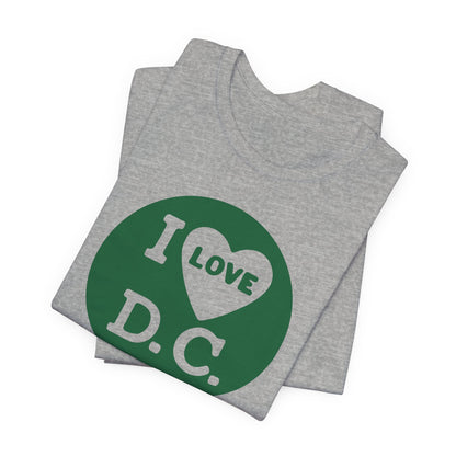 'I Love DC' Vintage Inspired Tee - Printify