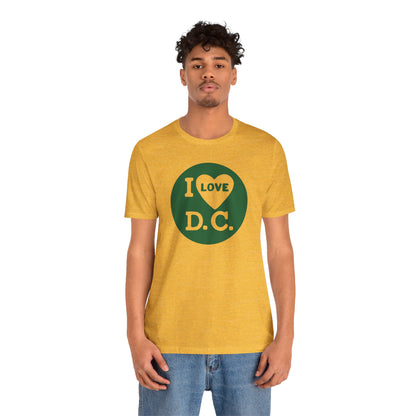 'I Love DC' Vintage Inspired Tee - Printify