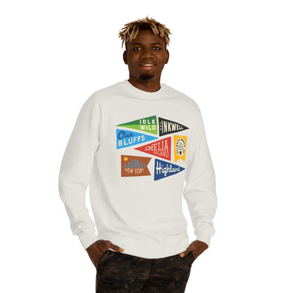 Beach Flags Sweatshirt - Print on Demand