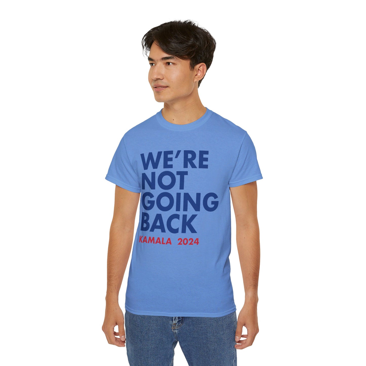 Kamala - "We're Not Going Back" Red/Blue (Printify)