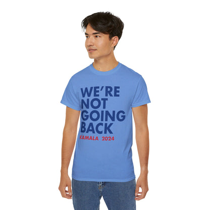 Kamala - "We're Not Going Back" Red/Blue (Printify)