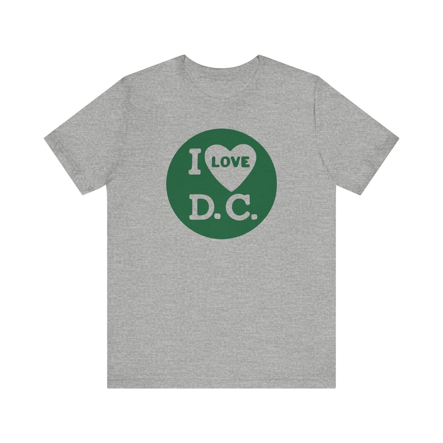 'I Love DC' Vintage Inspired Tee - Printify