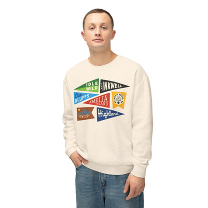 Historic Black Beaches sweatshirt - Printify