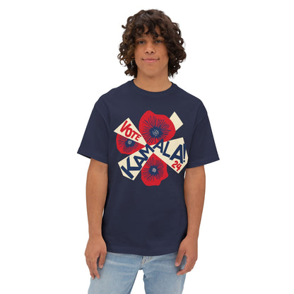 Kamala "Vote" tee - Blue/Red (Printify)