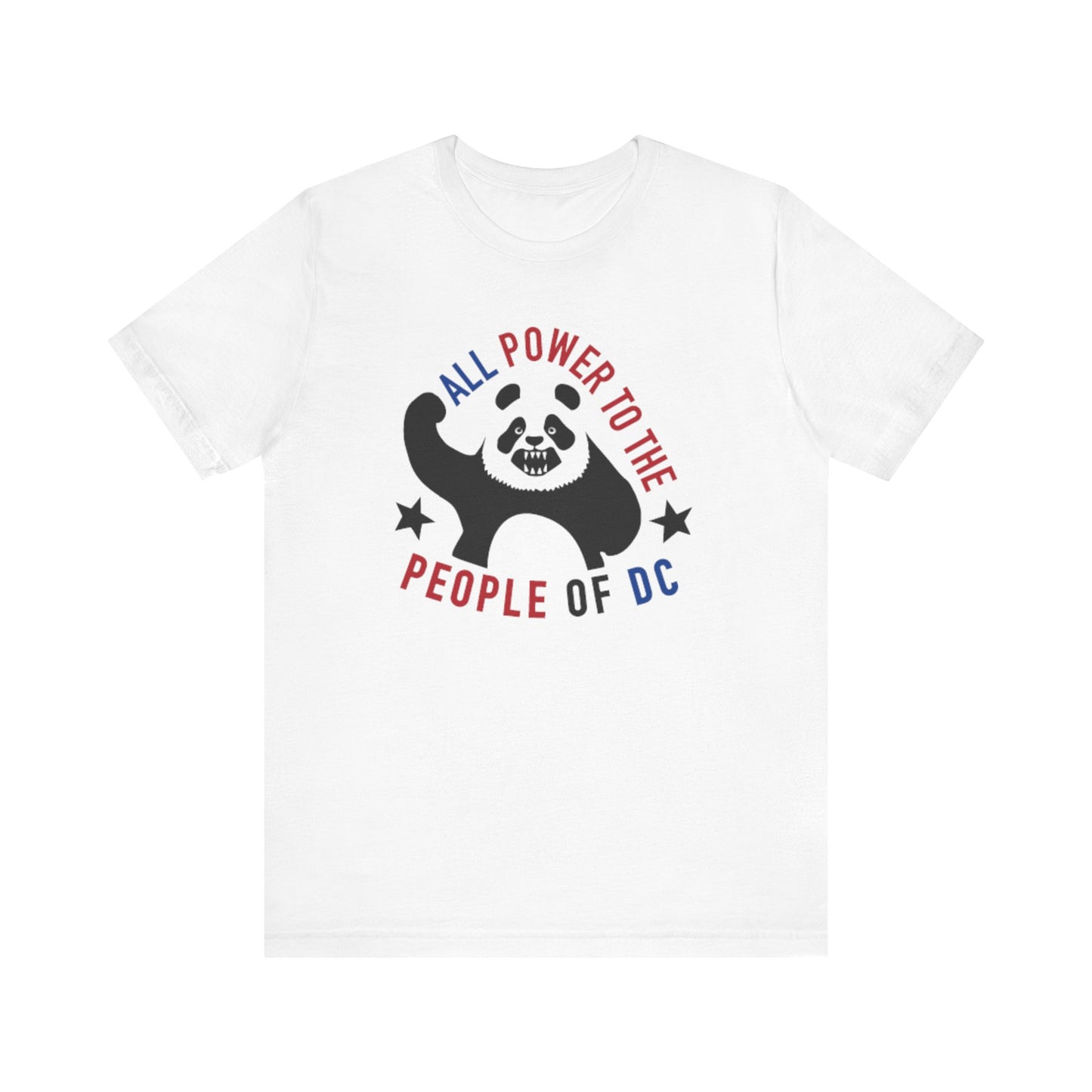 Power to the People Panda Tee - Printify