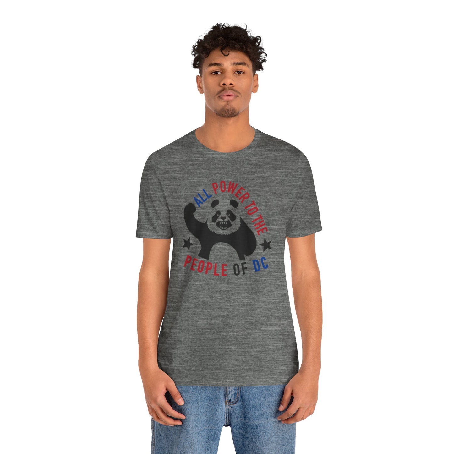 Power to the People Panda Tee - Printify