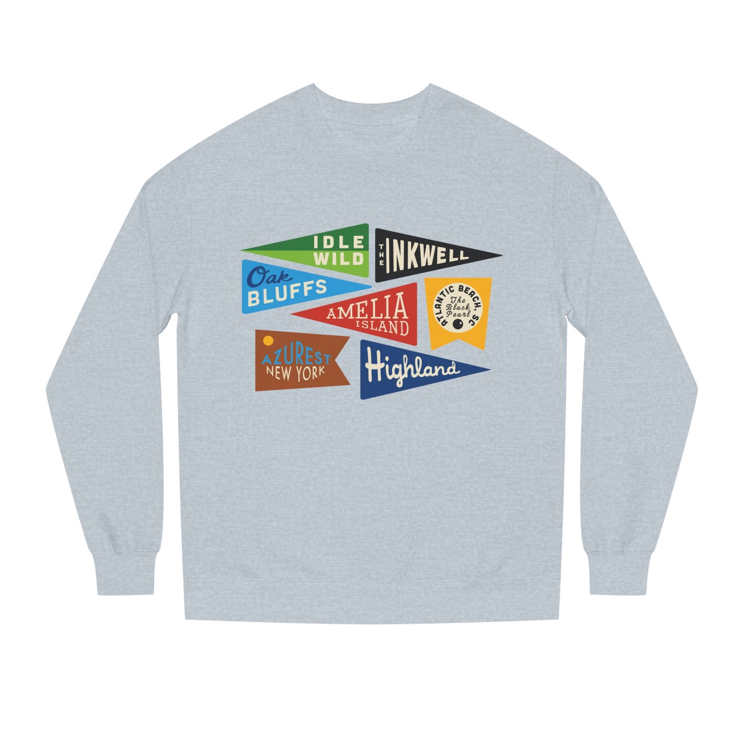 Beach Flags Sweatshirt - Print on Demand