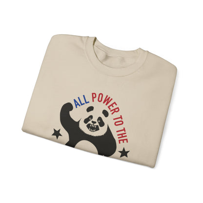 Power to the People Panda Sweatshirt