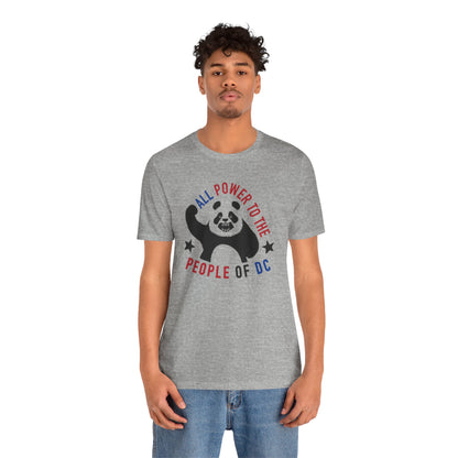 Power to the People Panda Tee - Printify