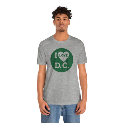 'I Love DC' Vintage Inspired Tee - Printify