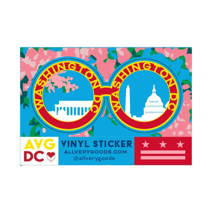 Sticker - DC in Cherry Blossoms