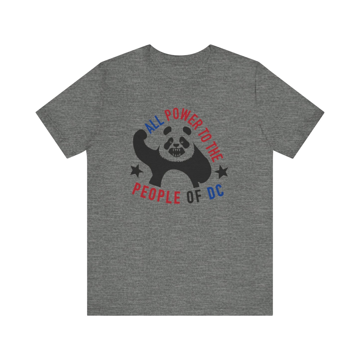 Power to the People Panda Tee - Printify