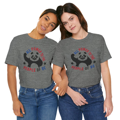 Power to the People Panda Tee - Printify