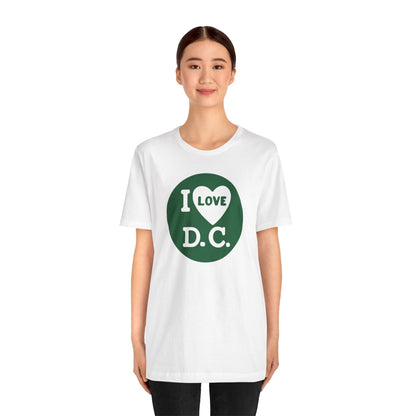 'I Love DC' Vintage Inspired Tee - Printify