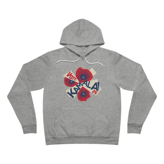 Kamala "Vote" Hoodie (blue/red) - Printify